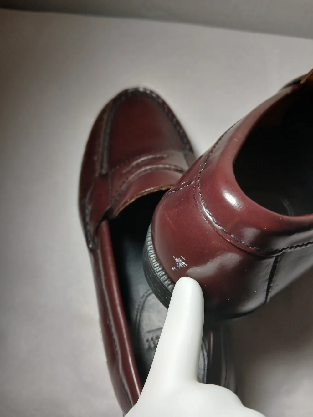 Sperry Kids Burgundy Leather Penny Loafers Sz. 13M